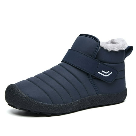 

Earlde Winter Snow Boots for Women Men Anti-Skid House Shoes Ankle Boots Indoor Outdoor