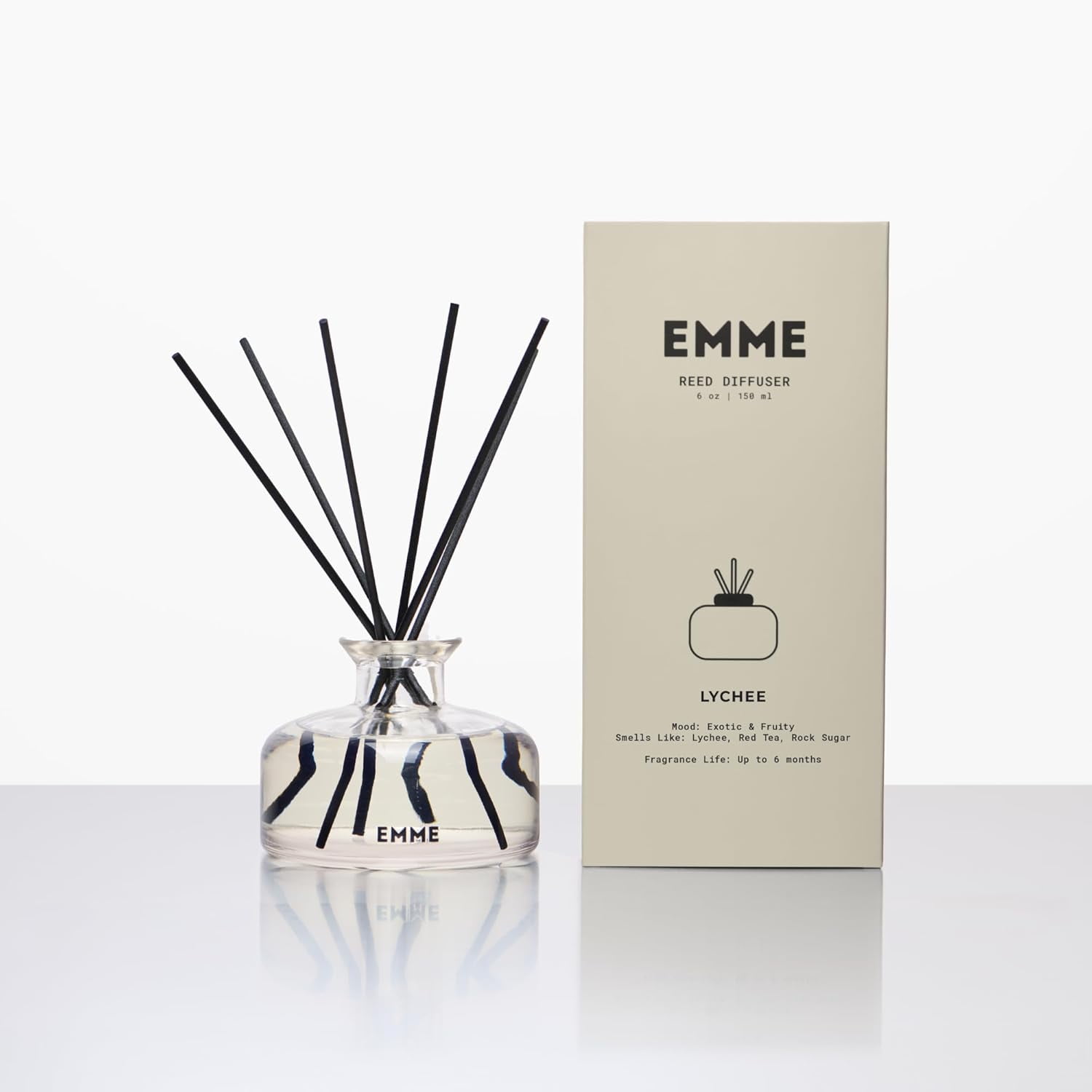 Emme NYC Jasmine Tea Reed Diffuser