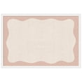 thumbnail image 4 of Kate and Laurel Framed Fabric Pinboard 38 x 26,  Printed Linen Decorative Bulletin Board for Use as a Vision Board or Wall Organization, Bethany White Frame, 4 of 8