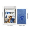 thumbnail image 3 of Toalla de Aseo para Mascotas de Microfibra Absorbente, Suave y de Secado Rápido, Elimina El Pelo de Las Mascotas | Paño Lavable, Duradero y No Irritante para Todo Tipo de Mascotas | Uso Multiusos par, 3 of 6