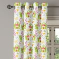 thumbnail image 2 of Ambesonne Cartoon Grommet Curtain, Spring Forest Toadstool, 50" x 72", Multicolor, 2 of 6