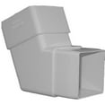 thumbnail image 1 of Genova Products RW201 Vinyle Downspout Elbow&44; Blanc, 1 of 1
