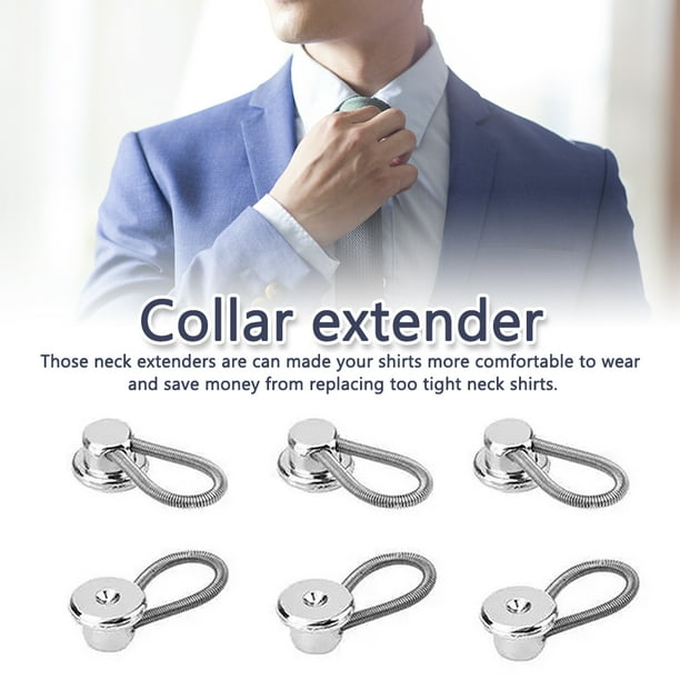 Dress shirt collar clearance extender