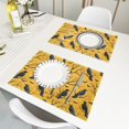 thumbnail image 4 of Halloween Crow Tree Branch Placemats Set of 4,Non-Slip Washable Kitchen Table Mats Dining Placemats for Indoor Outdoor Party Wedding Halloween Table Decoration,12x18 inch, 4 of 6