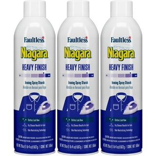 Niagara Heavy Hold Starch Spray - 20 oz. - 12/Box - Cleaner's Supply