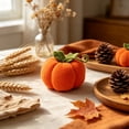 thumbnail image 3 of Kyusrd Fall Decor for Home,Halloween Pumpkin Decorations Soft Stuffed Fabric Pumpkin Ornament Fall Thanksgiving Home Table Decor Small Pumpkin Pillow Toy For Party Indoor, 3 of 7