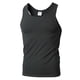 thumbnail image 1 of Camiseta sin mangas de cuello redondo para hombre, de color liso, sin mangas, a rayas, de punto, para fitness, deportiva, ajustada, con espalda cruzada, básica, informal, para hombre, 1 of 6
