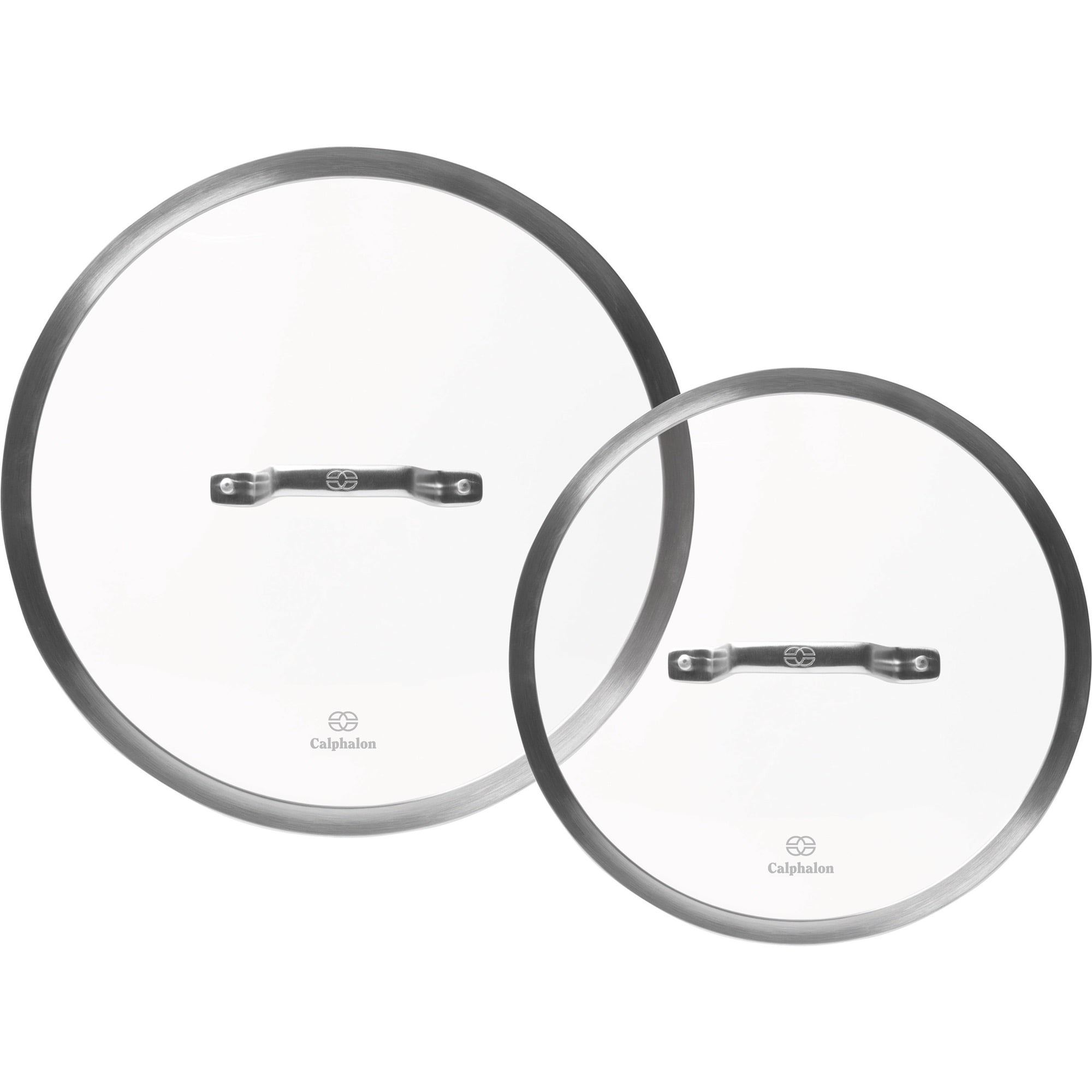 Calphalon Premier 10Inch and 12Inch Glass Lid Combo
