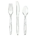 thumbnail image 4 of Great Value Plastic Everyday Clear Assorted Cutlery, 48 Count includes 16F/16S/16K, 4 of 9