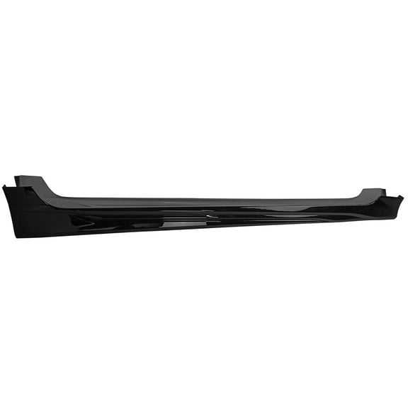 Ikon Motorsports Side Skirts Compatible With 2019-2025 Toyota Corolla Hatchback 5DR M Style Gloss Black Left Hand Right Hand Rocker Panel Extensions Pair