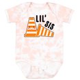 thumbnail image 3 of Inktastic Lil Sis with Construction Cones Girls Baby Bodysuit, 3 of 5