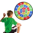 thumbnail image 3 of Juego de mesa de dardos para niños Plzoslly, 74 cm, 24 bolas adhesivas para interiores, 3 of 6