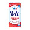 Clear Eyes Redness Eye Relief Lubricant Eye Drops, 2 x 0.5 fl oz, Twin Pack