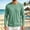 Green, variant on Men's Athletic T Shirt Crew Neck Long Sleeve Quick Dry Breathable Top L