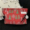 thumbnail image 6 of HongHeng Clearance Under $2.00 Christmas Cosmetic Bag Holiday Gift Bag Going Out Toiletry Bag Handbag Christmas Tree Cosmetic Bag Red Cosmetic Bag, 6 of 6