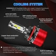 thumbnail image 4 of For Chevrolet Cavalier 2000 2001 2002 2003 2004 2005 2006 LED Headlight Bulbs 9007 HB5 High and Low Beam 2pcs, 4 of 10