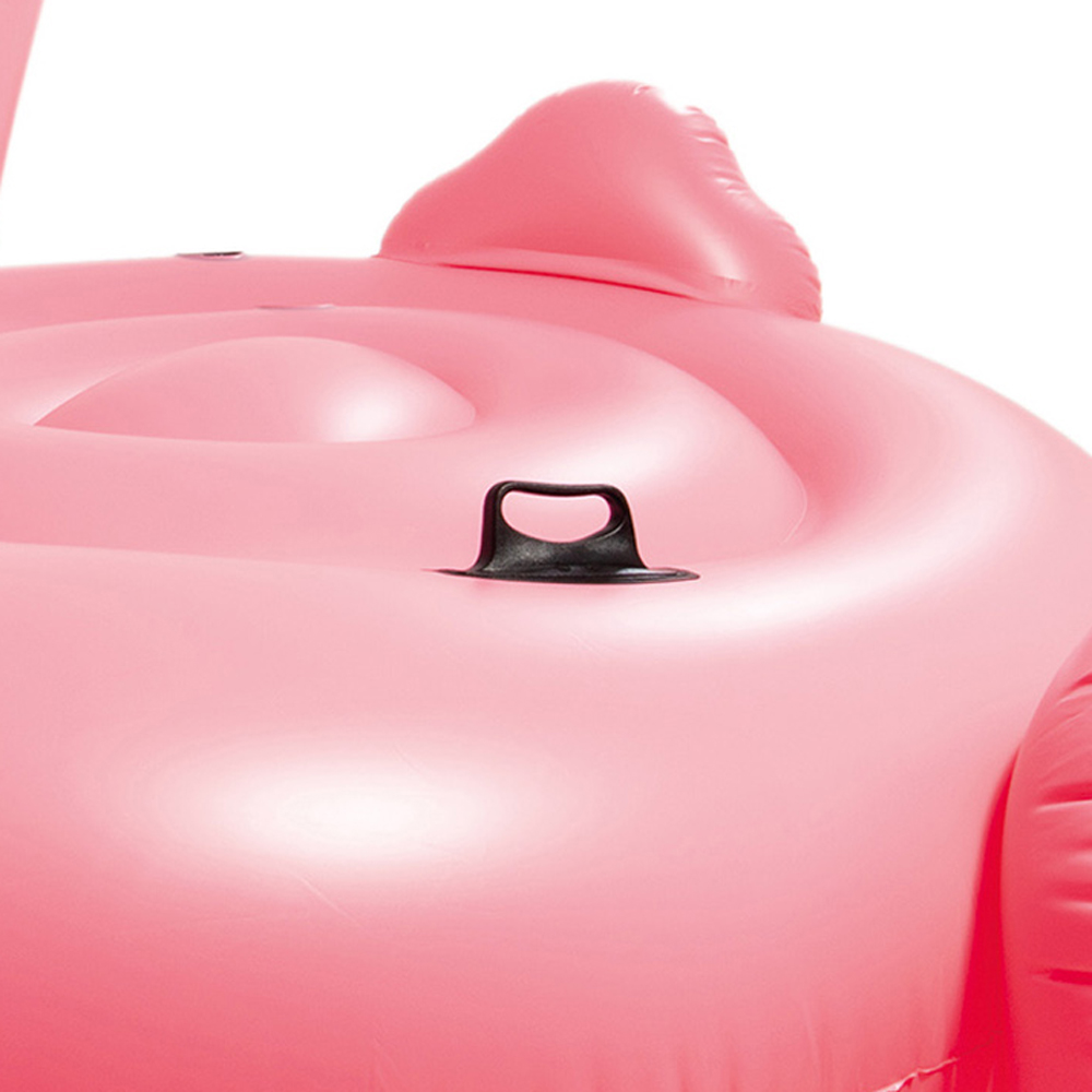 Intex Pink Vinyl Inflatable Mega Flamingo Island Pool Float - image 3 of 4