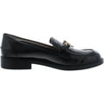thumbnail image 2 of Sam Edelman Colette Black Leather Slip On Round Toe Embellished Classic Loafers (Black Box, 7), 2 of 3
