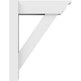 thumbnail image 3 of 7"W X 14"D X 18"H Traditional Architectural Grade PVC Outlooker with Traditional Ends, 3 of 8
