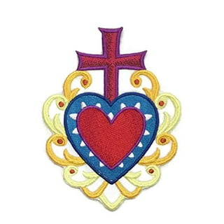 Celtic Cross Religious Inspirational Embroidered Iron/Sew-on Theme Logo  Patch/Applique 