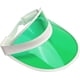 thumbnail image 2 of Sombrero de visera de plástico de colores - Casino Dealer Poker - Visera de golf de tenis para playa para mujer, 2 of 5
