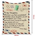 thumbnail image 2 of Yibo Blanket Daughter Gifts from Mom Gift for Daughter Bear Blanket Cute Funny Bear Animal Blanket for Couch and Bed Birthday Gifts, 2 of 7