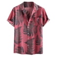 thumbnail image 1 of Chemise à Manches Courtes à Boutons pour Hommes, Mode Décontractée et Confortable, 1 of 9