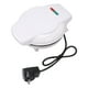 thumbnail image 1 of Máquina de donuts portátil de 1200 W, 7 agujeros, resistente al deslizamiento, disipación de calor, fabricante de donuts para el hogar, enchufe estadounidense, 110 V, blanco, 1 of 8
