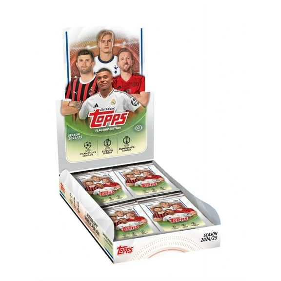 2024-25 Topps UEFA Club Competitions Soccer Hobby Box
