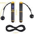 thumbnail image 2 of Cuerda de saltar digital inalámbrica: cuerda ajustable que no se enreda y mango antideslizante con cuerdas de saltar con peso para fitness, cuerdas de saltar para ejercicios para niños y adultos, 2 of 5