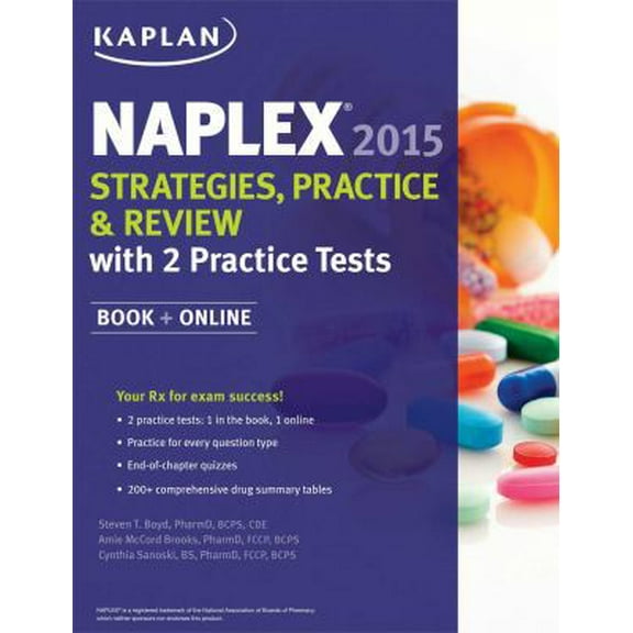 Pre-Owned NAPLEX 2015 Strategies, Practice, and Review with 2 Practice Tests: Book + Online (Paperback) 1618657968 9781618657961