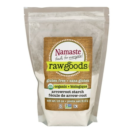 - Namaste Foods Raw Goods Gluten Free Organic Arrowroot Starch, 18 oz