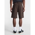 thumbnail image 3 of No Boundaries Men's & Big Men's Leopard Pattern Printed Denim Carpenter Shorts, 9" Inseam, Size 28-44, 3 of 5