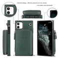 thumbnail image 4 of Funda tipo cartera para iPhone 11 con tarjetero y correa para el hombro para mujer, 4 of 5