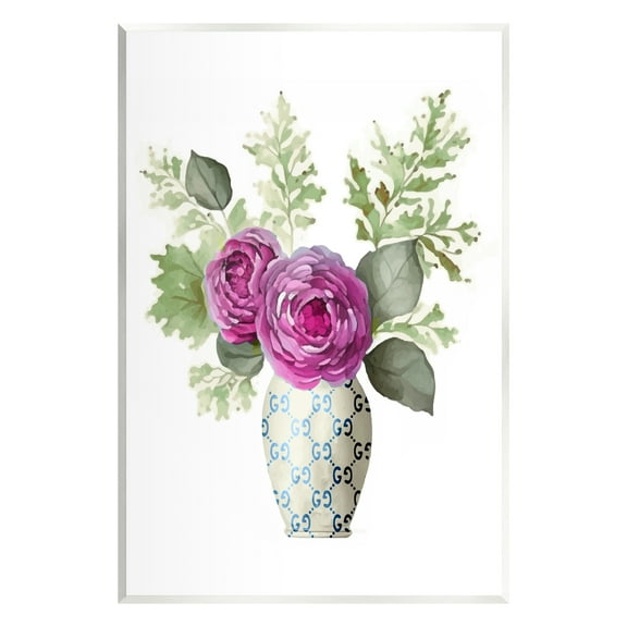 Stupell Industries Floral Glam Bouquet Botanical & Floral Painting Unframed Art Print Wall Art, 10 x 15