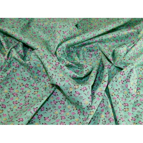 Minerva 100% Cotton Fabric Mint - per yard