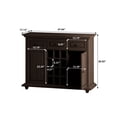 thumbnail image 2 of Farmhouse Buffet Cabinet, Industrial Coffee Bar Cabinet with 12 Wine Rack, 48” Sideboard Cabinet with 3 Drawers, 2 Cabinets & Spacious Top, Sideboard Buffet Cabinet for Kitchen Dining Room Living Room, 2 of 8