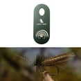 thumbnail image 2 of Almencla Fly Tying Hackle Gauge Fly Tying Tool, Portable Lure Making, Compact Equipment, Lightweight Practical Aluminum Measuring Tool Green, 2 of 8