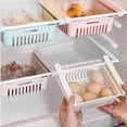 thumbnail image 4 of Cajón de almacenamiento para refrigerador, organizador de cajones para refrigerador, cajón retráctil para refrigerador, organizador de refrigerador, materiales ecológicos, 4 of 6