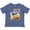 Indigo, variant on Inktastic One and Digging It Bulldozer 1st Birthday Boys or Girls Baby T-Shirt
