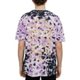 thumbnail image 2 of Elevenparis Mens Throwback 2020 Graphic T-Shirt, Purple, Small, 2 of 2