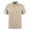 Khaki, variant on NKOOGH Mens Knit Shirts Short Sleeve Ribbed Textured T-Shirt Lightweight Casual Shirts Collared T Shirt