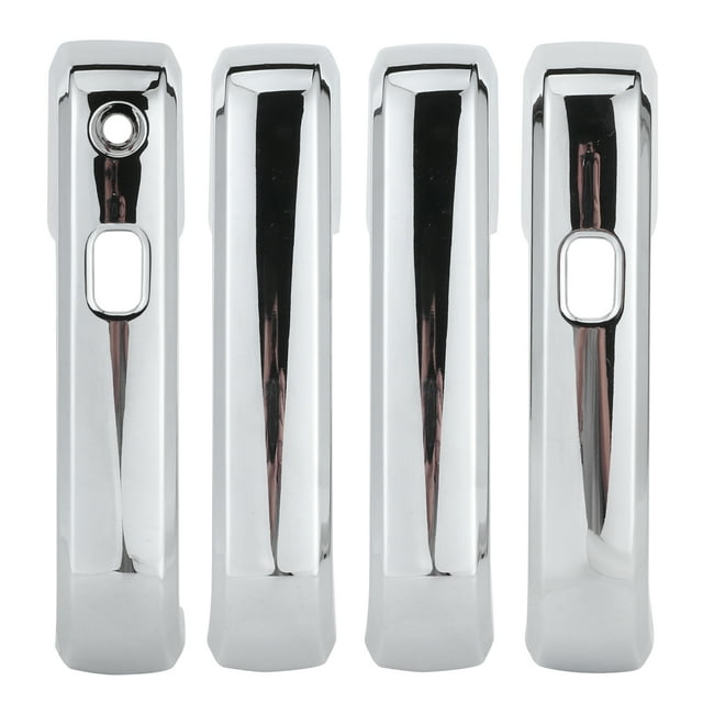 piezas de cubierta de manija de puerta inteligente para exterior, embellecedora ABS cromada, apta para Ford 15-20 volante a la izquierda