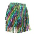 thumbnail image 1 of Jupes pour Femmes Vêtements de Performance Serviette à Franges Colorée Serviette de Danse du Ventre Serviette à Franges Pailletée Vêtements d'Été pour Femmes Vert Taille Unique, 1 of 3