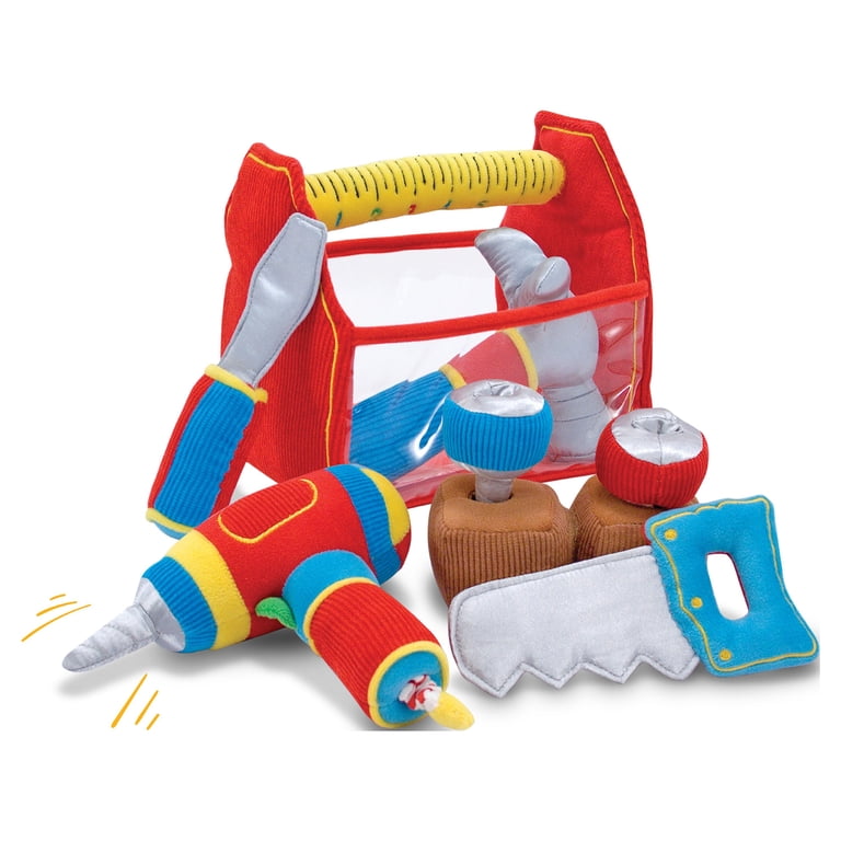 Melissa & Doug Toolbox Fill and Spill Play Set - Walmart.com