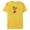 Yellow, variant on Disney Tinker Bell Peace Joy and Pixie Dust Holiday Standard - Short Sleeve Blended T-Shirt for Adults – Customized-Yellow