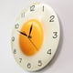 thumbnail image 2 of Reloj de pared de cocina Huevo frito Diseño gráfico 3D Desayuno Comida Arte de la pared Restaurante Decoración del hogar Reloj de pared silencioso Reloj de pared de huevo frito creativo Huevo en, 2 of 5