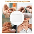 thumbnail image 3 of BESTYASH 12Ud Reutilizable Para Medicina Organizador Transparente De Eva Con Para Viajes, 3 of 7