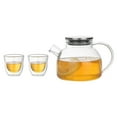 thumbnail image 1 of 1pc 500ml Household Glass Teapot Heat Resistant Glass Teapot Healthy Teapot Small Kettle, 1 of 8