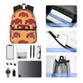 thumbnail image 6 of Lsque Red Cars Classic Casual Backpack - Large Capacity Water-Resistant Backpack for School, Work, Travel, and Outdoor Activities, 6 of 8